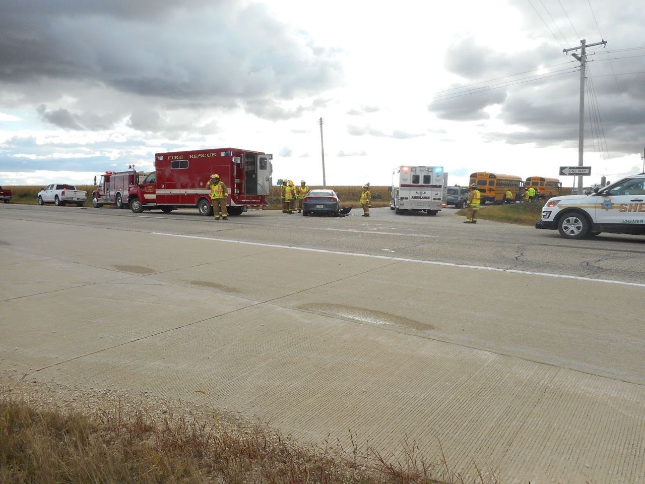 Accident scene